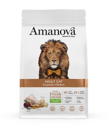 Amanova Adult kana & kvinoa aikuisille kissoille low grain